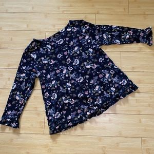 LOFT Floral Blouse